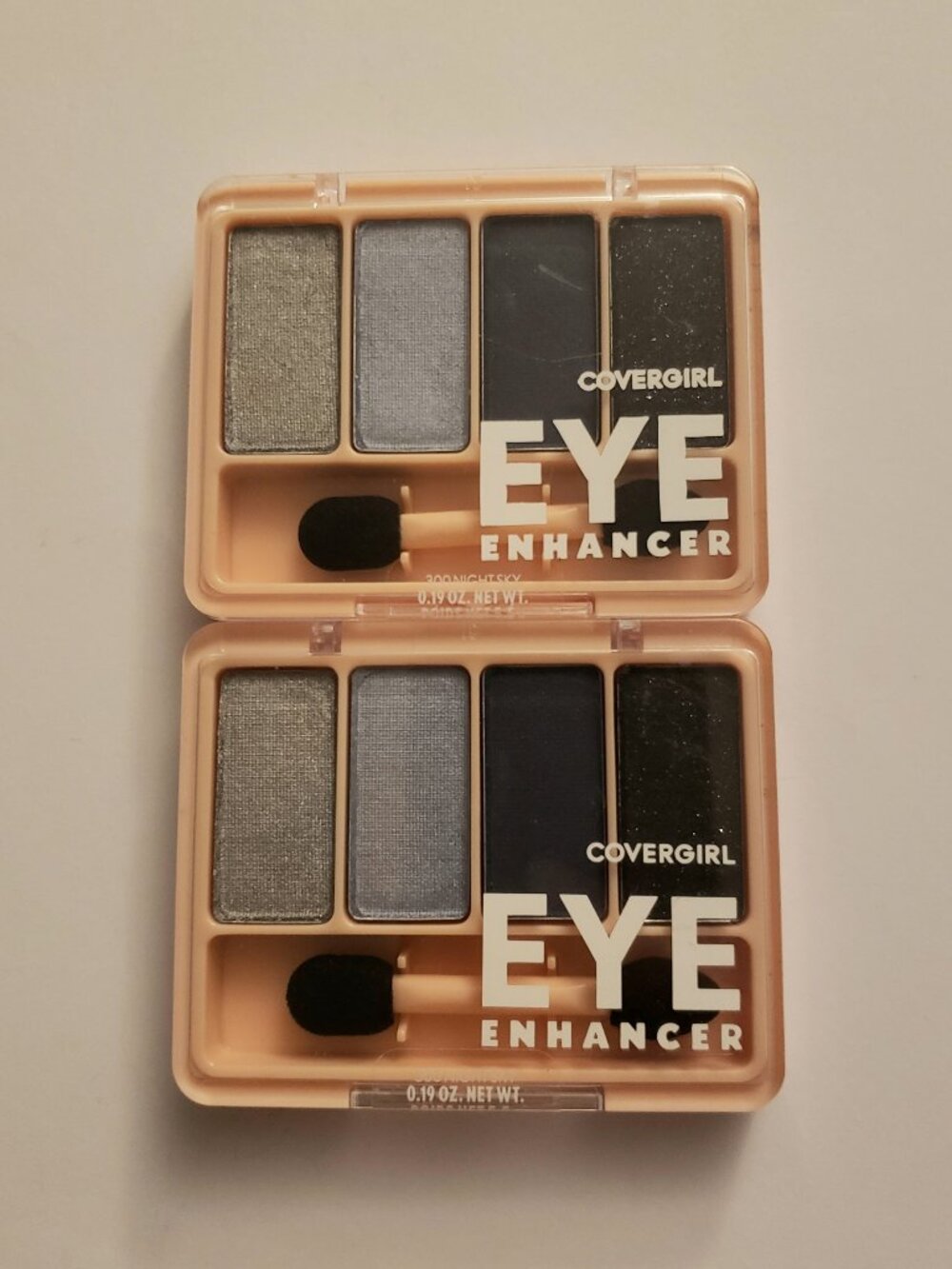 2-Pack 300 Night Sky CoverGirl Eye Enhancer Makeup Eyeshadow Sealed Blue Smoky